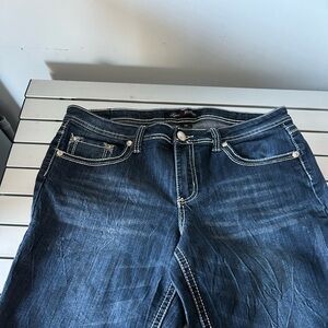 Love Nation Dark Blue Jean Shorts